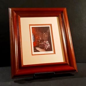 Original, Artist Signed, Lithograph by Allen Montague